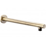 Abode Euphoria Wall Mounted Circular Shower Arm - Antique Brass