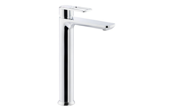 Abode Levarto Tall Basin Mixer - Chrome
