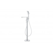 Abode Levarto Floor Standing Bath Shower Mixer - Chrome