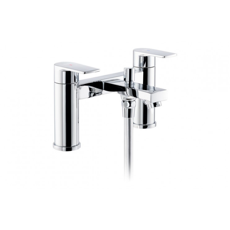 Abode Aquip Deck Mounted Bath Shower Mixer - Chrome Abode Aquip Deck Mounted Bath Shower Mixer - Chrome Bathroom Taps