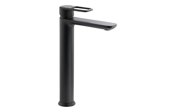 Abode Levarto Tall Basin Mixer - Matt Black