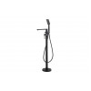 Abode Levarto Floor Standing Bath Shower Mixer - Matt Black