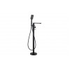 Abode Levarto Floor Standing Bath Shower Mixer - Matt Black