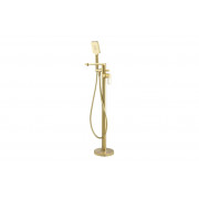 Abode Levarto Floor Standing Bath Shower Mixer - Brushed Brass