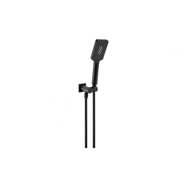 Abode Uno Hand Shower Set - Matt Black Abode Uno Hand Shower Set - Matt Black