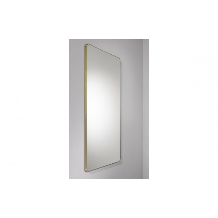 Abode Mayar 450x900mm Tablet Mirror - Brushed Brass