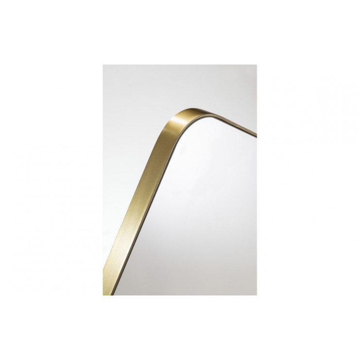 Abode Mayar 450x900mm Tablet Mirror - Brushed Brass