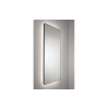 Abode Mayar 450x900mm Tablet LED Mirror - Matt Black Abode Mayar 450x900mm Tablet LED Mirror - Matt Black