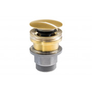 Abode Uno Basin Clicker Waste Universal - Brushed Brass