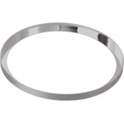 Abode Cava Round Basin Plinth - Chrome