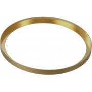 Abode Cava Round Basin Plinth - Brushed Brass