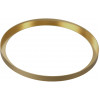 Basin plinth only ABX1142 Abode Cava Round Basin Plinth - Brushed Brass