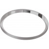 Basin plinth only ABX1140 Abode Cava Round Basin Plinth - Chrome