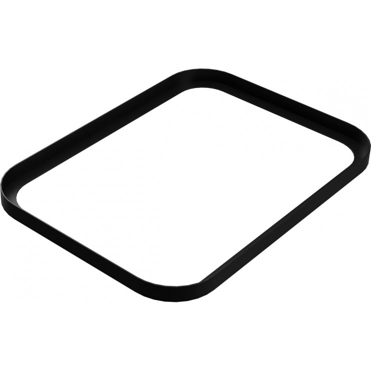 Basin plinth only ABX1151 Abode Cava Tablet Basin Plinth - Matt Black