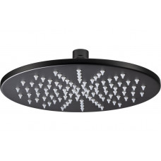Abode Euphoria 225x225x8mm Circular Showerhead - Matt Black Abode Euphoria 225x225x8mm Circular Showerhead - Matt Black
