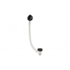 Abode Euphoria Bath Overflow Filler & Clicker Waste - Matt Black