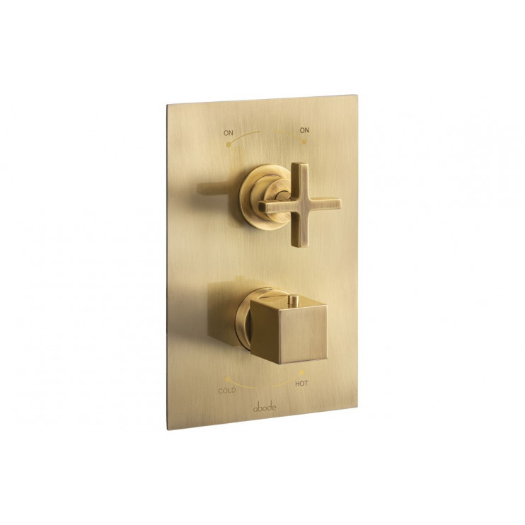 Abode Serenitie Concealed Shower (2 Exit) - Antique Brass