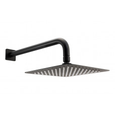 Abode Uno 200x200mm Shower Head - Matt Black Abode Uno 200x200mm Shower Head - Matt Black