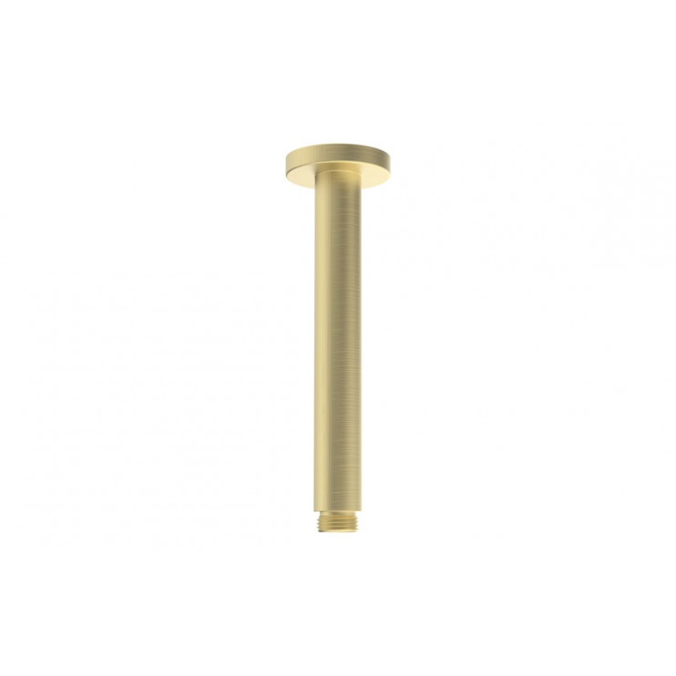 Aurora 180mm Round Ceiling Arm - Brushed Brass Aurora 180mm Round Ceiling Arm - Brushed Brass