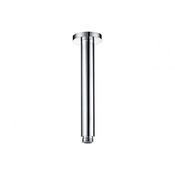 Aurora 180mm Round Ceiling Arm - Chrome Aurora 180mm Round Ceiling Arm - Chrome