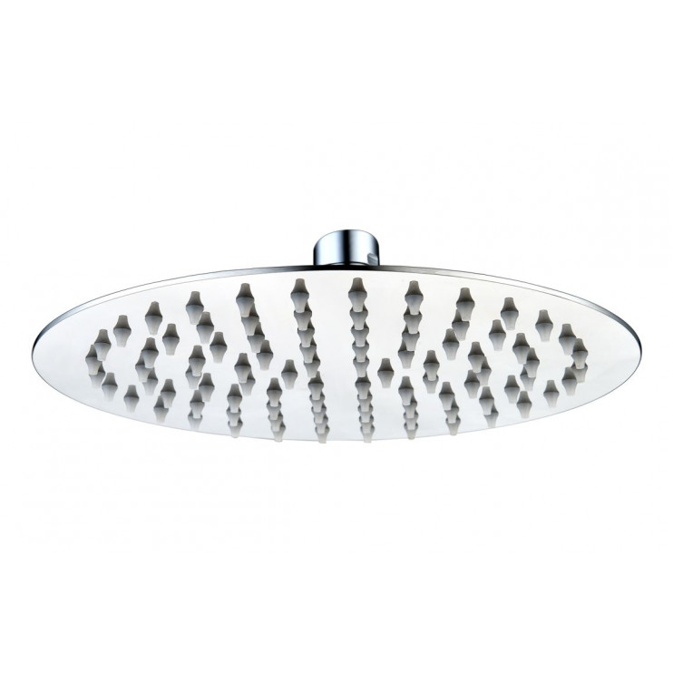 Aurora 200mm Round Ultraslim Showerhead - Chrome Aurora 200mm Round Ultraslim Showerhead - Chrome