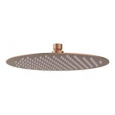 Aurora 250mm Round Ultraslim Showerhead - Brushed Bronze Aurora 250mm Round Ultraslim Showerhead - Brushed Bronze