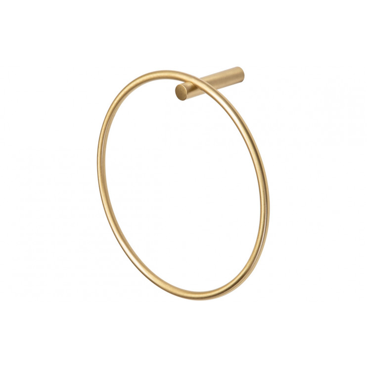 Bertini Towel Ring - Brushed Brass