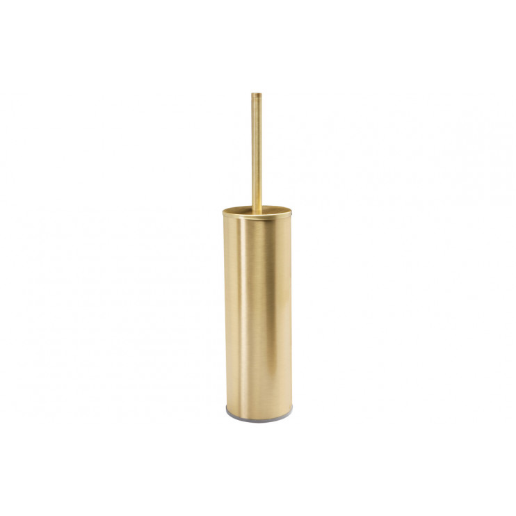 Bertini Wall Mounted Toilet Brush Holder - Brushed Brass Bertini Wall Mounted Toilet Brush Holder - Brushed Brass