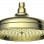 Berwick 200mm Round Traditional Showerhead - Brushed Brass