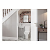 Cedarwood Rimless Back To Wall WC & Slim Soft Close Seat