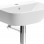 Cedarwood 450x320mm 1TH Cloakroom Basin & Chrome Bottle Trap