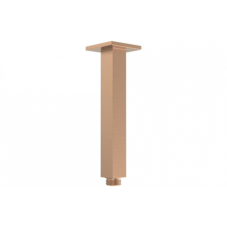 Cosmic 180mm Square Ceiling Arm - Brushed Bronze Cosmic 180mm Square Ceiling Arm - Brushed Bronze
