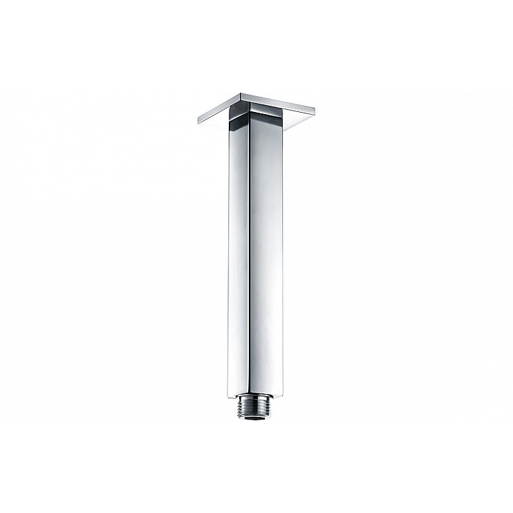 Cosmic 180mm Square Ceiling Arm - Chrome Cosmic 180mm Square Ceiling Arm - Chrome