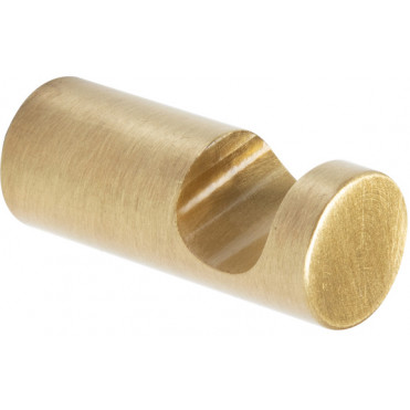 Bertini Robe Hook - Brushed Brass