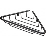 Elena 1-Tier Corner Shower Caddy - Black