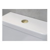 Dual Push Button Cover (Cable) - Brushed Brass