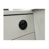 Dual Push Button Cover (Rod) - Matt Black