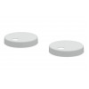 Toilet Seat Cover Caps - White