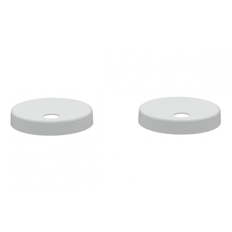 Toilet Seat Cover Caps - White
