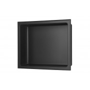 305x360mm Bathroom Niche - Matt Black