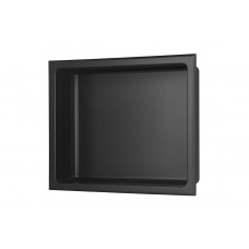 305x360mm Bathroom Niche - Matt Black