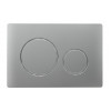 Flushplates DIAC0298 Round Push Button Flushplate - Chrome