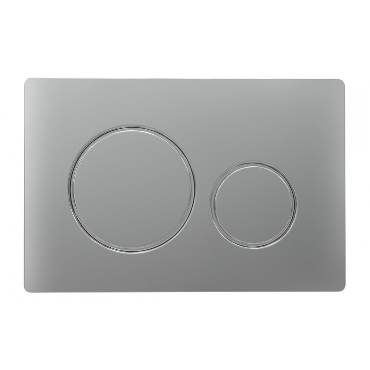 Flushplates DIAC0298 Round Push Button Flushplate - Chrome