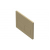 Flushplates DIAC0310 Rectangle Push Button Flushplate - Brushed Brass
