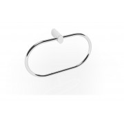 Ronde Towel Ring - Chrome