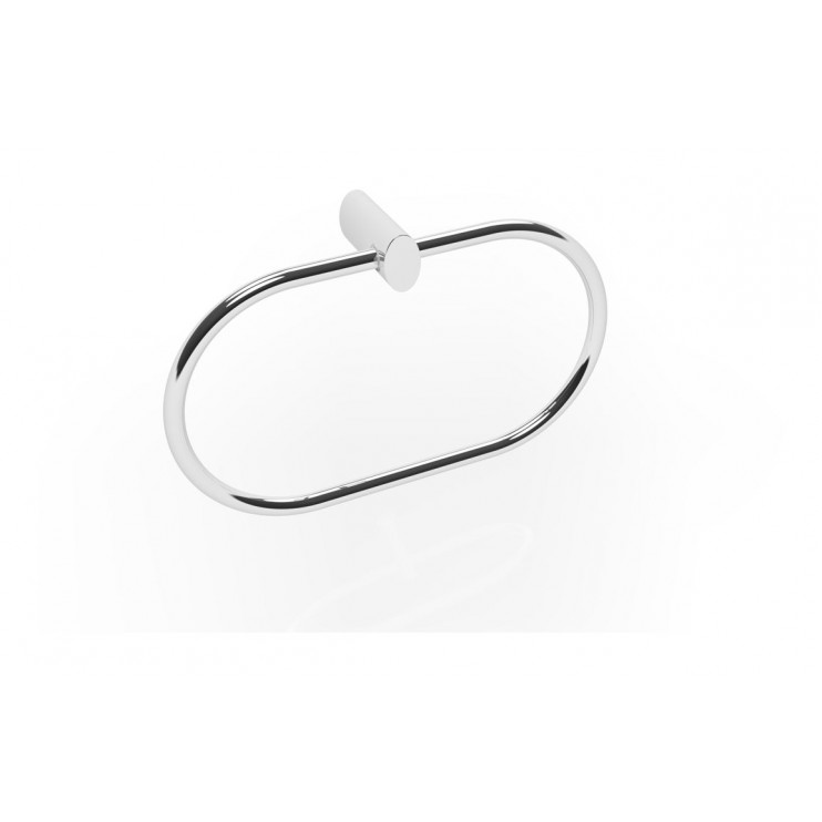 Ronde Towel Ring - Chrome