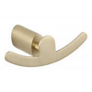 Ronde Robe Hook - Brushed Brass