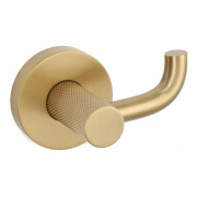 Asta Robe Hook - Brushed Brass