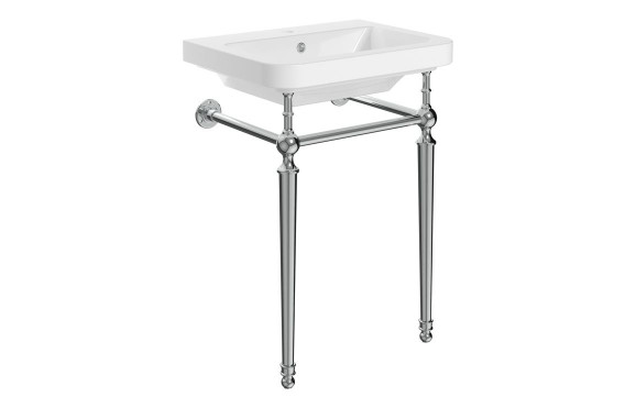 Celine 610mm 1TH Console Basin - Chrome