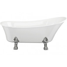 Tiverton Freestanding 1620x700x770mm 0TH Bath w/Feet